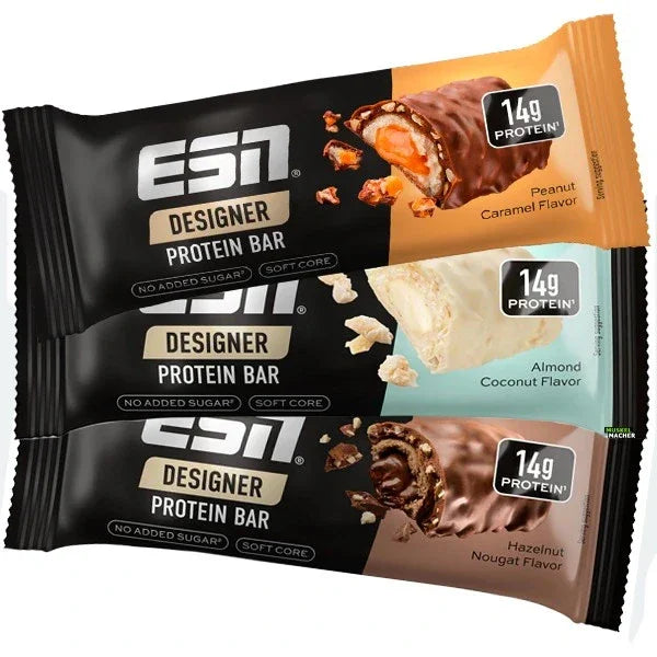 ESN DESIGNER BAR BOX, 12 RIEGEL Á 45G - Supplement Support