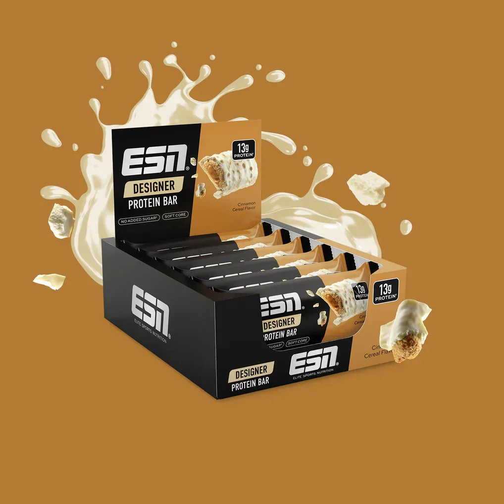 ESN DESIGNER BAR BOX, 12 RIEGEL Á 45G - Supplement Support