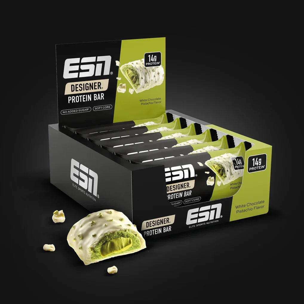 ESN DESIGNER BAR BOX, 12 RIEGEL Á 45G - Supplement Support