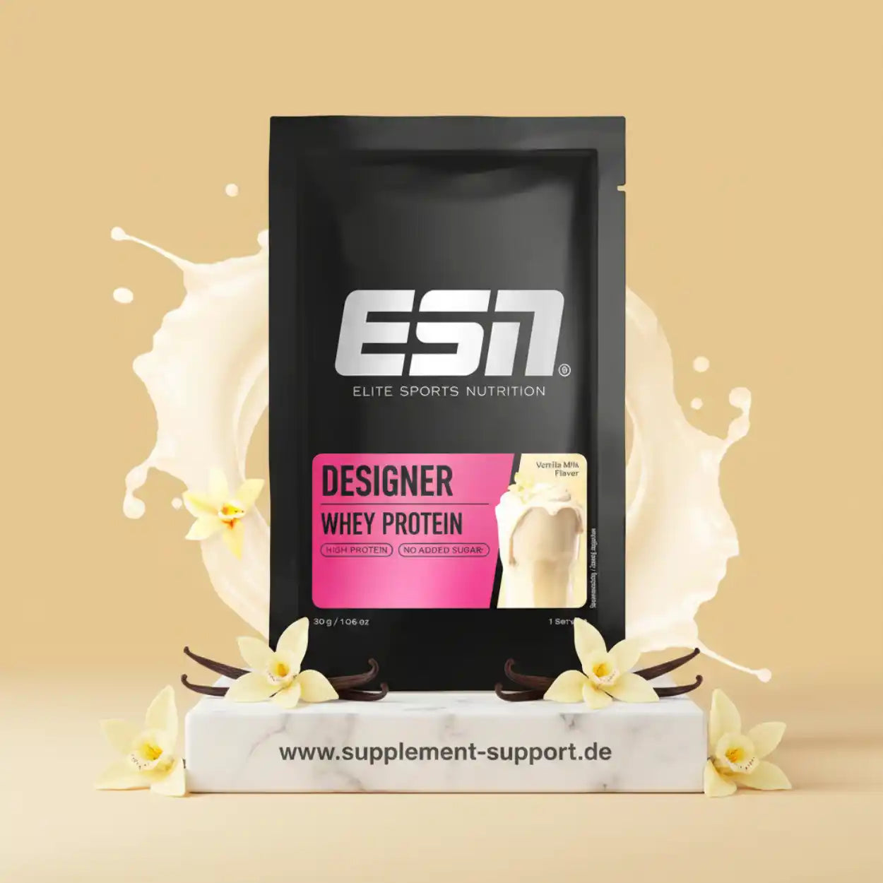 Échantillon de 30 g de protéines de lactosérum ESN DESIGNER