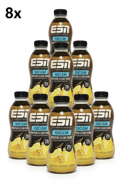 ESN ISOCLEAR Protein Clear Drink, 8 x 500 ml incl. deposit