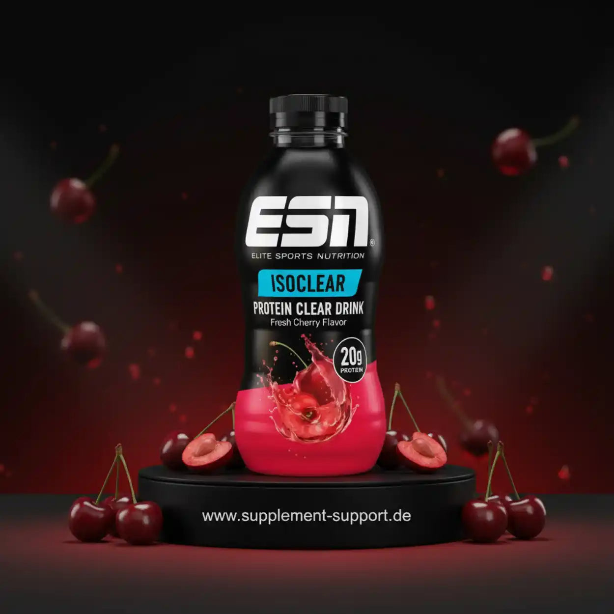 Boisson claire protéinée ESN ISOCLEAR, 500 ml incl. dépôt