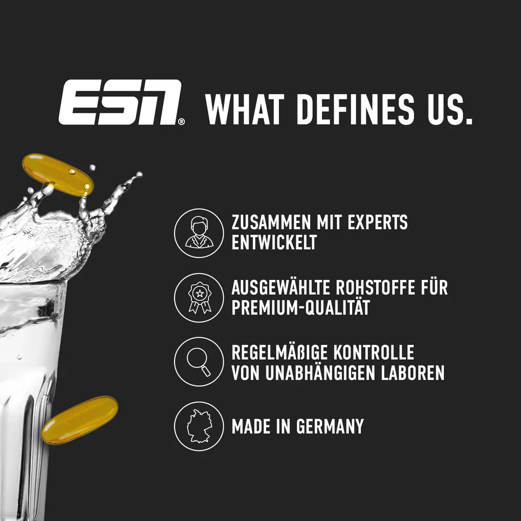 ESN Super Omega-3 300Kapseln 75% EPA & DHA - Supplement Support
