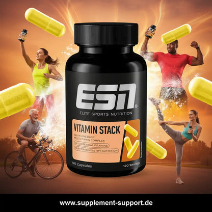 ESN Vitamin Stack, 120 caps. - Multivitamin