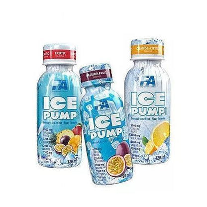 FA Nutrition ICE PUMP Shot Pre Workout Booster 120ml - Supplement Support