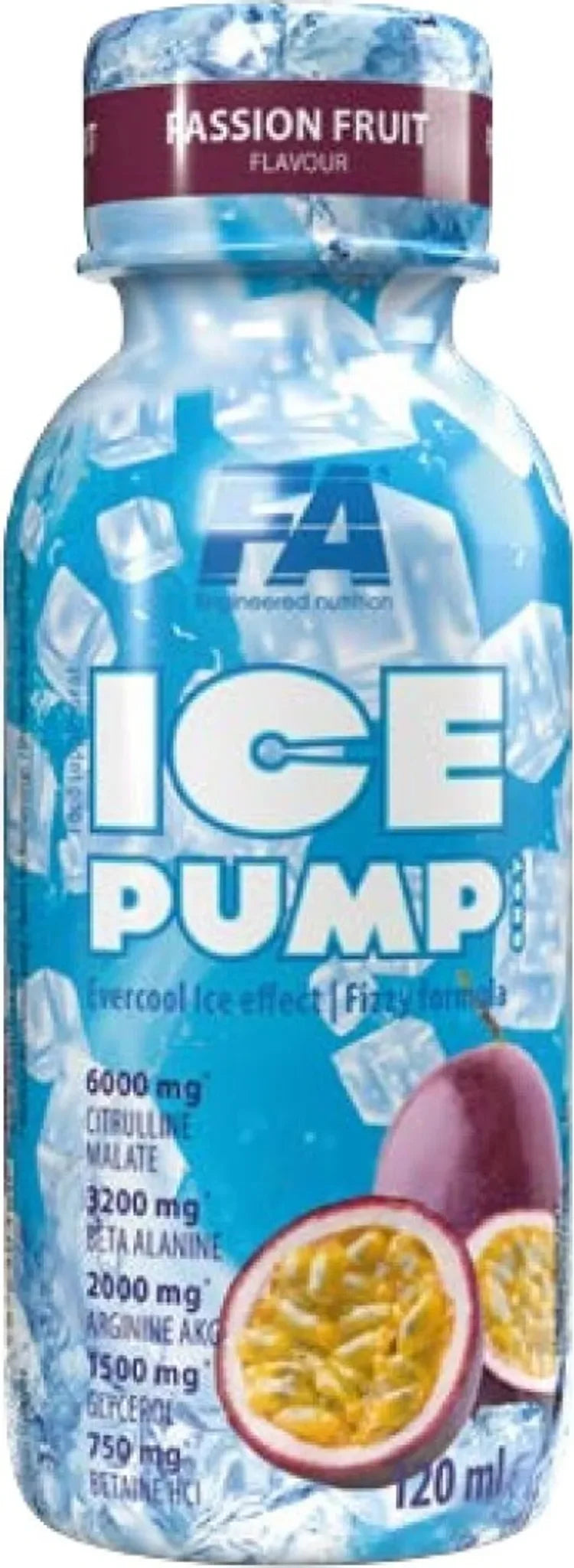 FA Nutrition ICE PUMP Shot Pre Workout Booster 120ml - Supplement Support