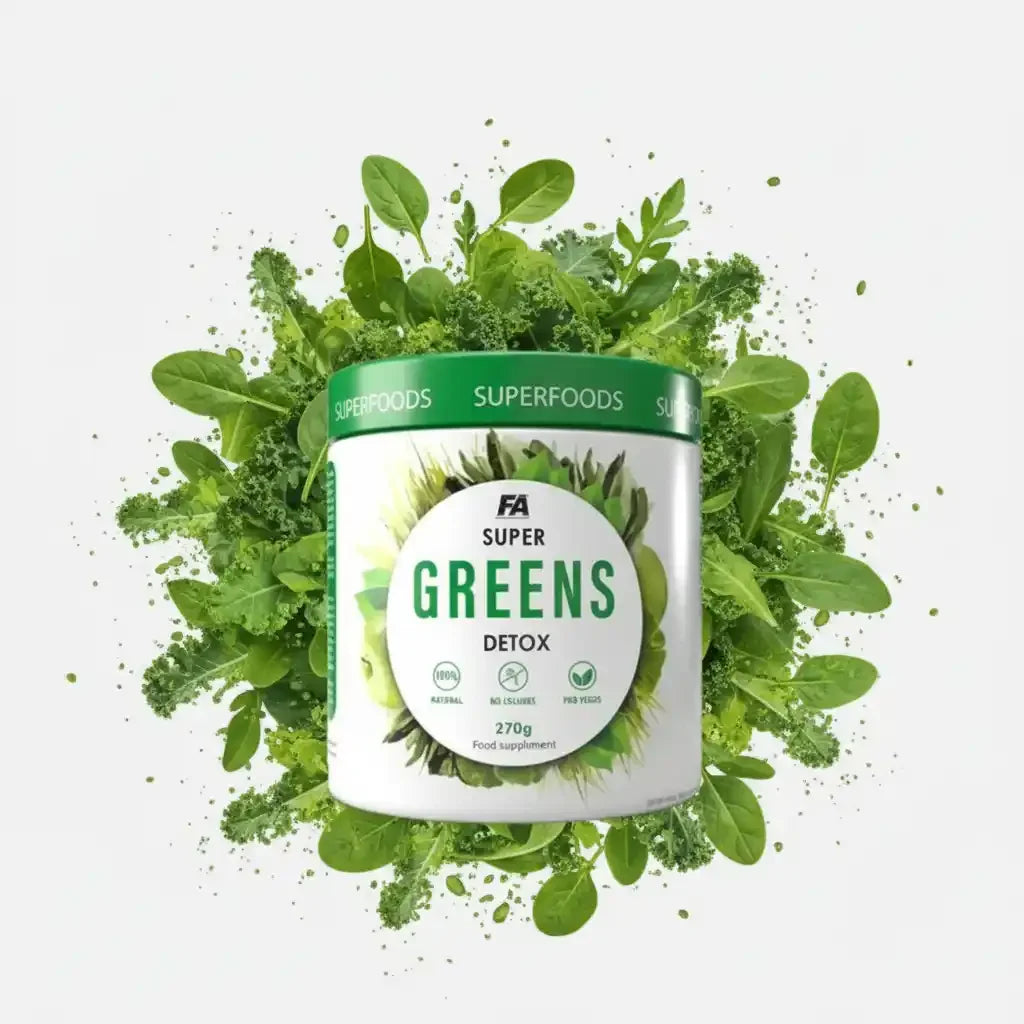 FA Nutrition Super Greens Detox 270g - Supplement Support