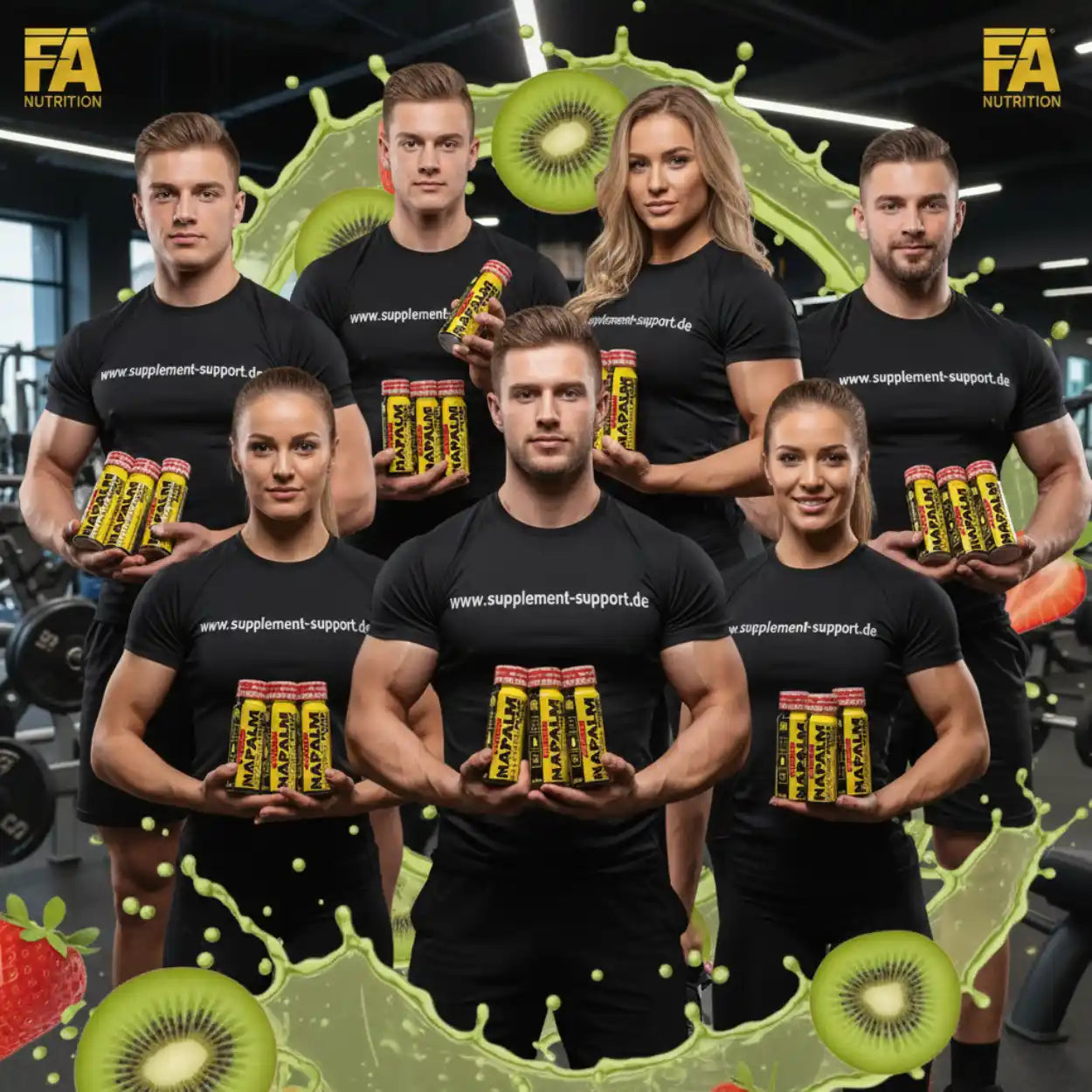 FA® Napalm on Stage Pump Shots 12x60ml