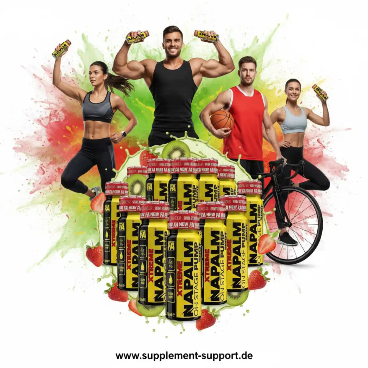 FA® Napalm on Stage Pump Shots 12x60ml