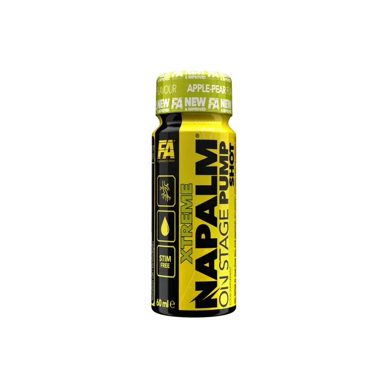 FA® Napalm on Stage Pump Shots 24x60ml - Supplement Support