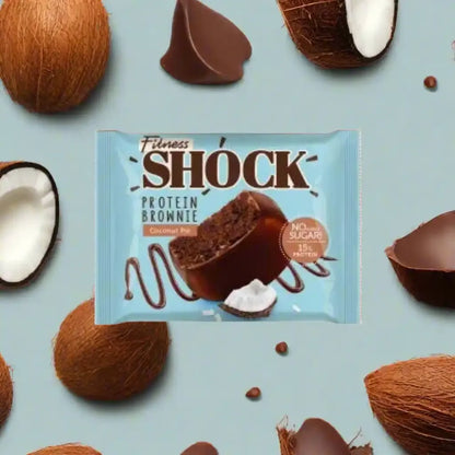 Fitness SHOCK® PROTEIN BROWNIE 50g - Supplement Support