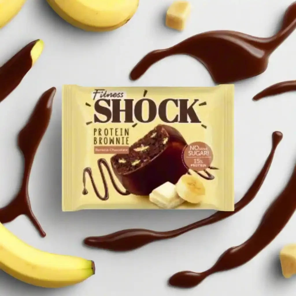 Fitness SHOCK® PROTEIN BROWNIE 50g - Supplement Support