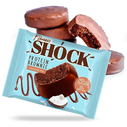 Fitness SHOCK® PROTEIN BROWNIE 50g - Supplement Support
