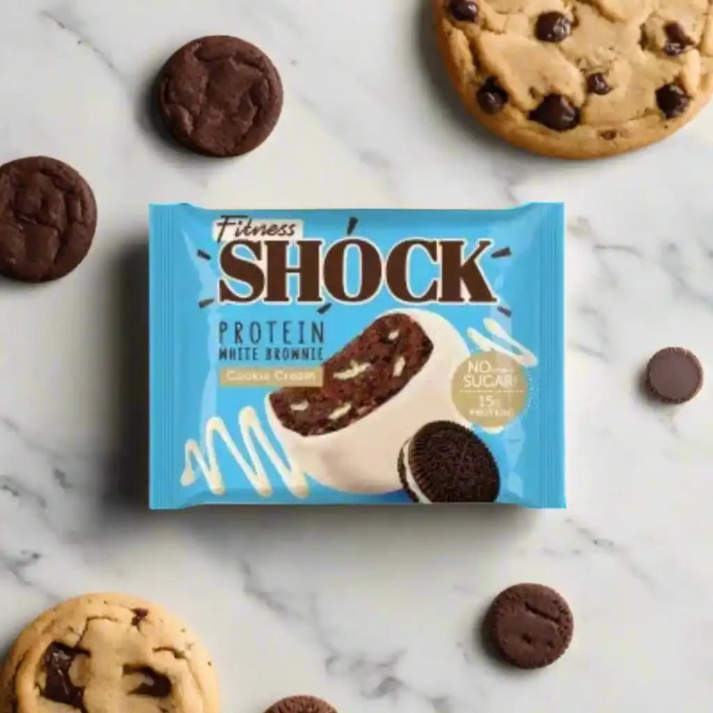 Fitness SHOCK® PROTEIN BROWNIE 50g - Supplement Support