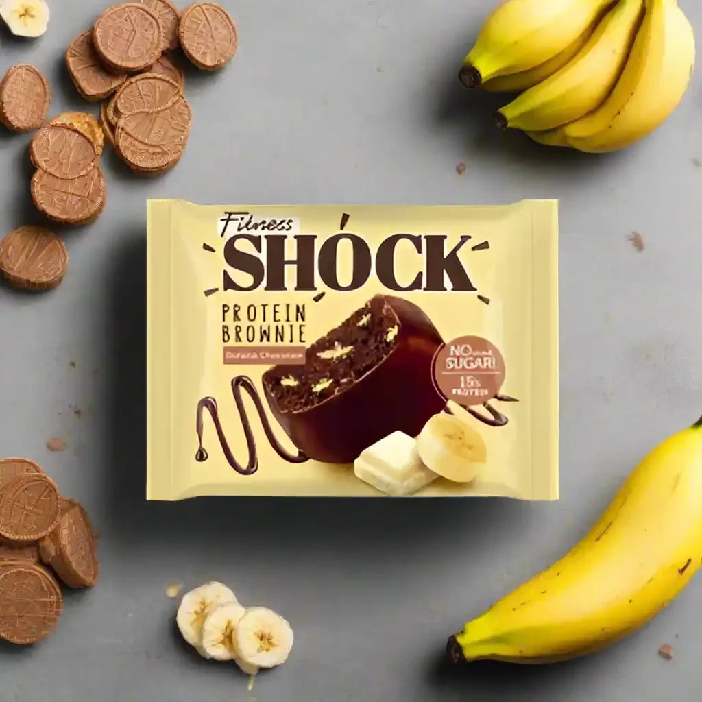Fitness SHOCK® PROTEIN BROWNIE 50g - Supplement Support