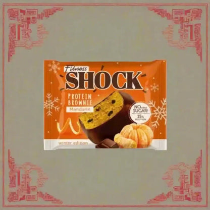 Fitness SHOCK® PROTEIN BROWNIE 50g - Supplement Support