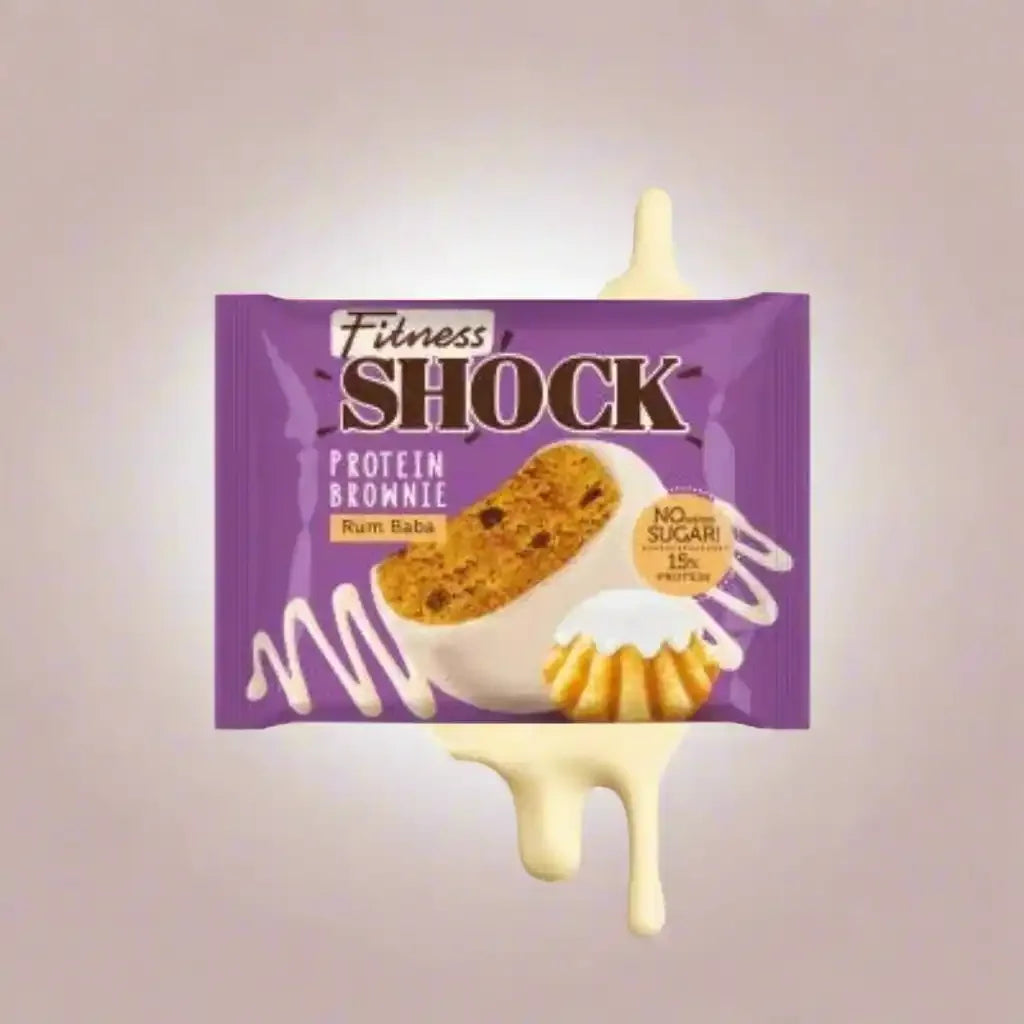 Fitness SHOCK® PROTEIN BROWNIE 50g - Supplement Support
