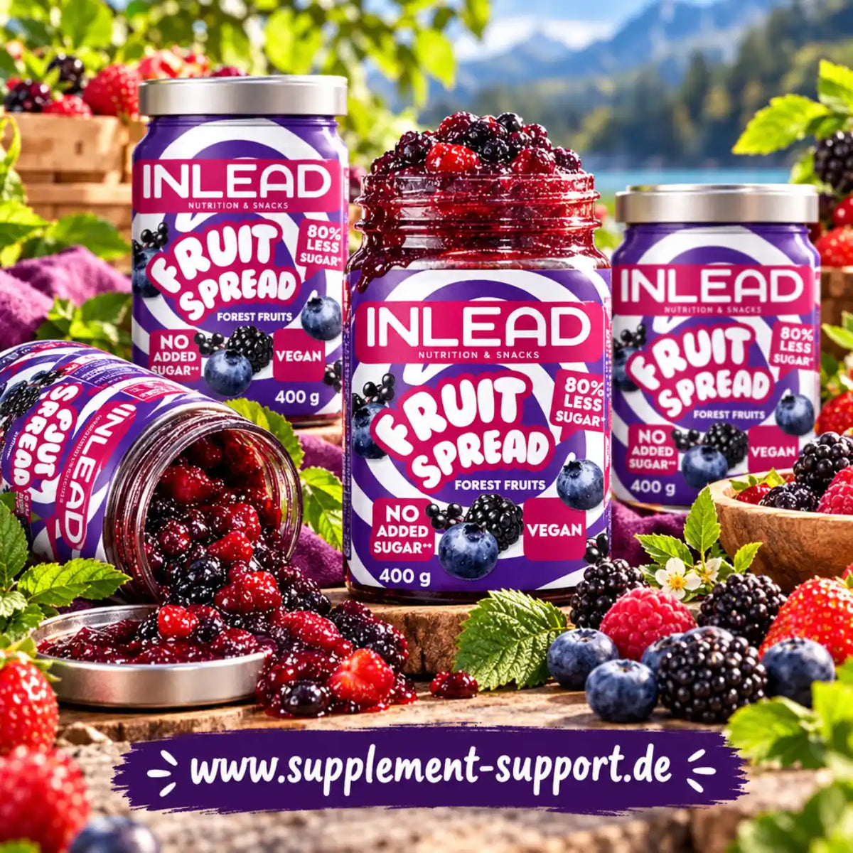 Inlead Fruit Spread 400 g