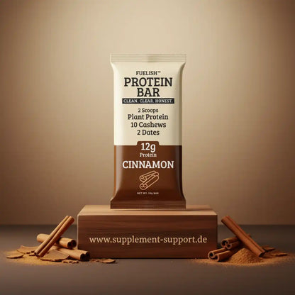 FUELISH™ PROTEIN BAR VEGAN 50g (Nur 4 Zutaten)