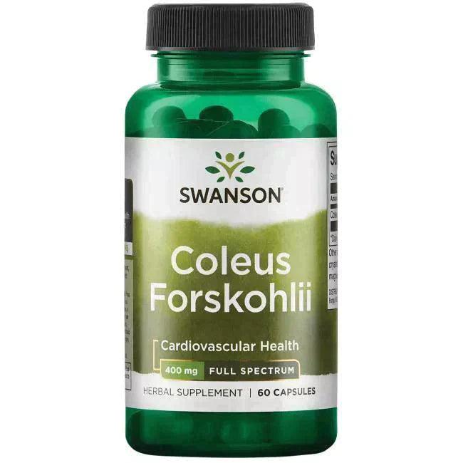 Full Spectrum Coleus Forskohlii 60 Kapseln 400mg - Supplement Support