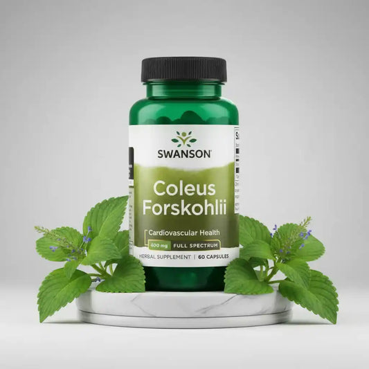 Full Spectrum Coleus Forskohlii 60 Kapseln 400mg - Supplement Support