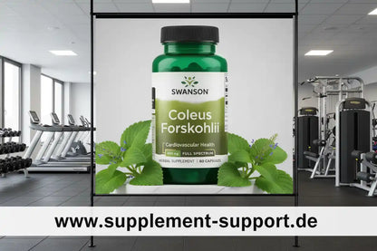 Coleus forskohlii à spectre complet, 60 gélules de 400 mg