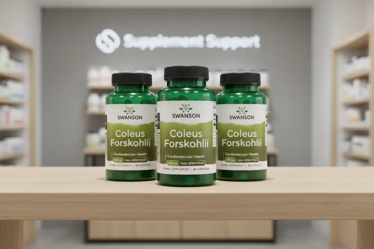 Coleus forskohlii à spectre complet, 60 gélules de 400 mg