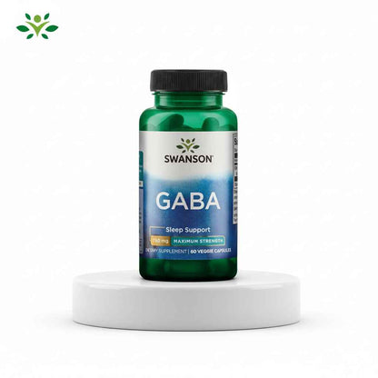 GABA 750mg Maximum Strength 60 Vegan Caps - Supplement Support