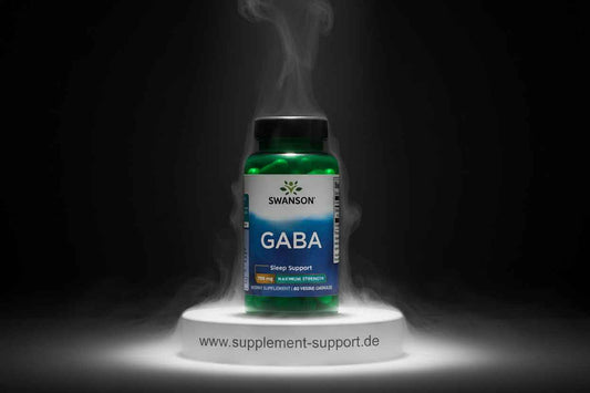 Swanson GABA 750mg Maximum Strength 60 Vegan Caps