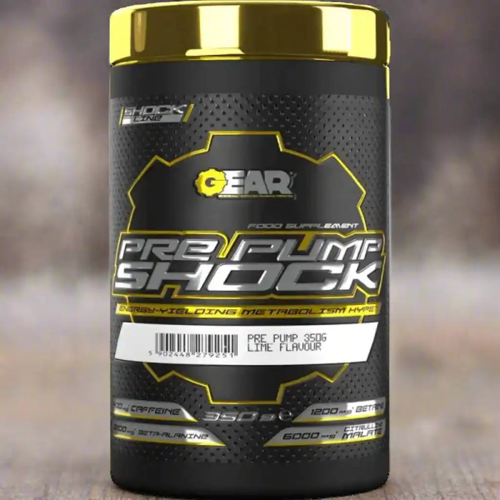 GEAR PRE PUMP SHOCK 350g - Supplement Support