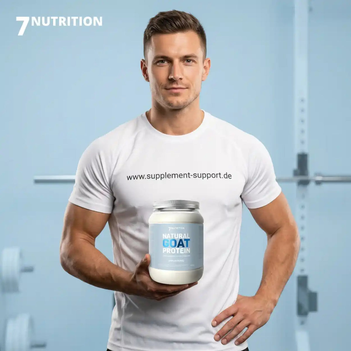 7Nutrition Natural Goat Protein 480g | Ziegenmilch Protein