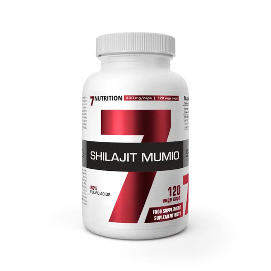 7Nutrition Shilajit Mumio - 120 Vegan Kaps. a´ 400mg
