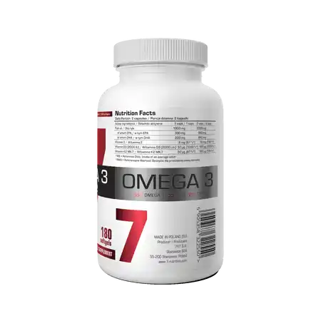 7Nutrition OMEGA 3 D3 + K2 180 softgels
