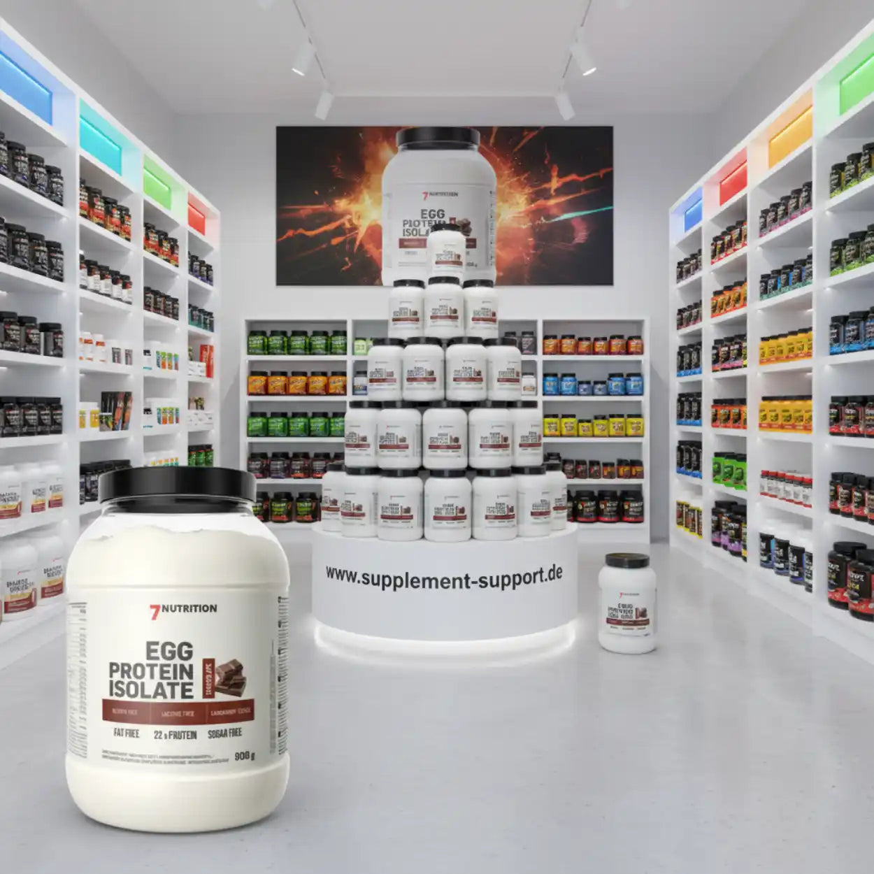 7Nutrition Egg Protein Isolate 900g