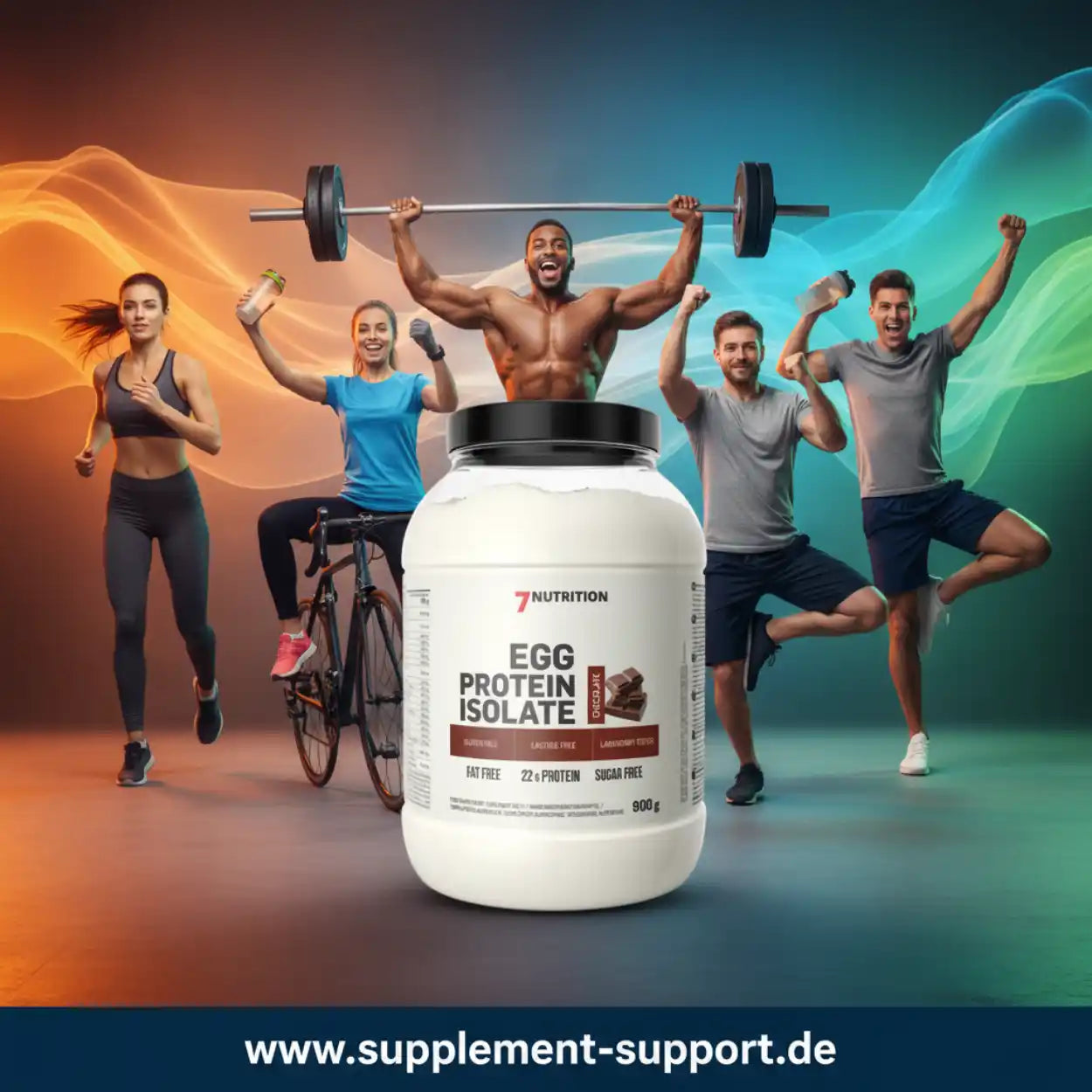7Nutrition Egg Protein Isolate 900g