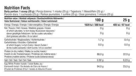 7Nutrition Egg Protein Isolate 900g