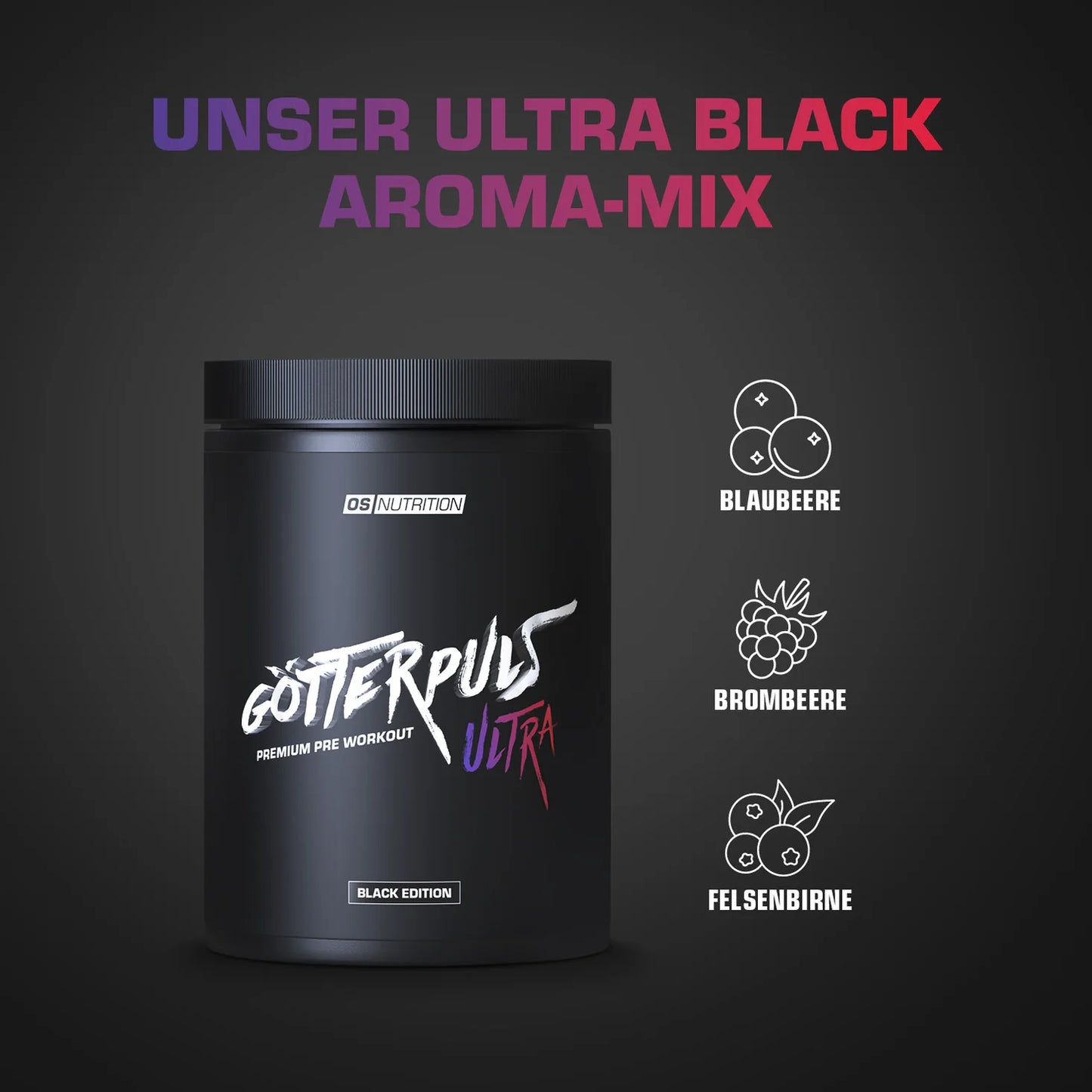 Götterpuls® ULTRA - Premium Pre Workout 480g