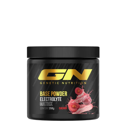 GN Base Powder Electrolyte Matrix 250g Kirschgeschmack Supplement Dose
