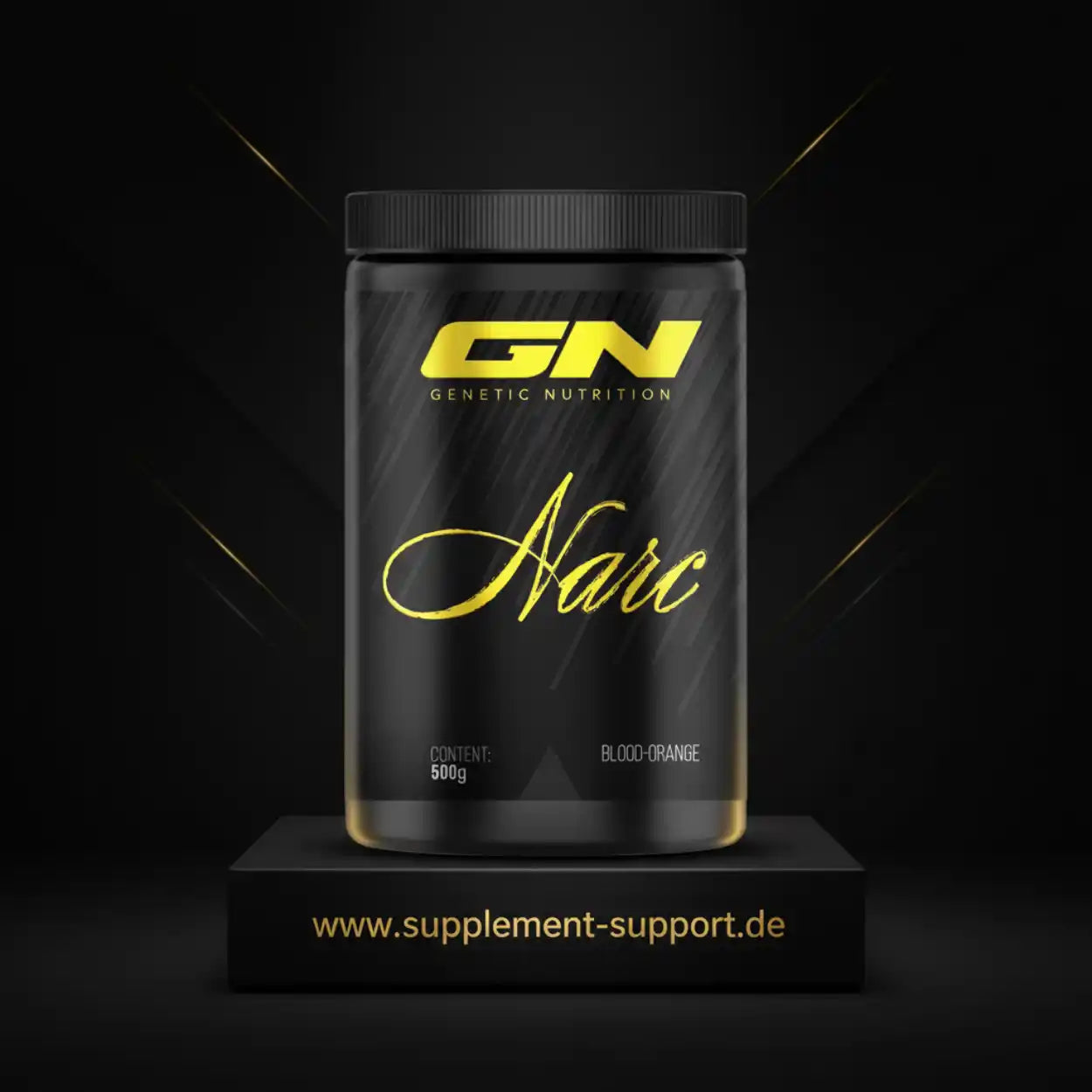 GN Narc Blood-Orange 500g – Premium Sportnahrung & Booster von Genetic Nutrition