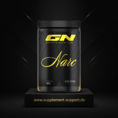 GN Narc Blood-Orange 500g – Premium Sportnahrung & Booster von Genetic Nutrition