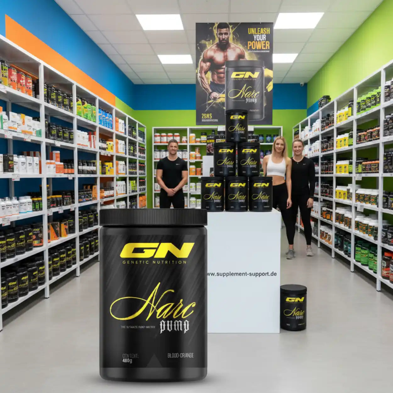 GN Narc Pump Blutorange Nahrungsergänzungsmittel im Supplement-Store