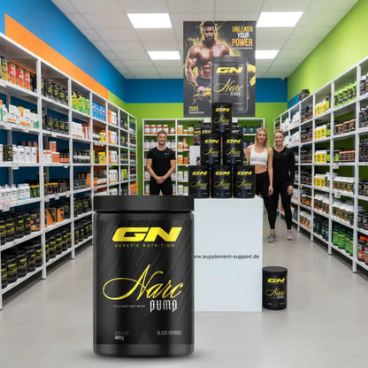 GN Narc Pump Blutorange Nahrungsergänzungsmittel im Supplement-Store