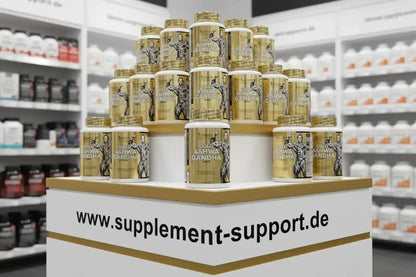 Gold Ashwagandha Nahrungsergänzungsmittel im Shop – hochwertige Sportnahrung und Vitamine