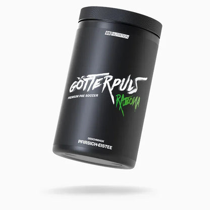 Götterpuls Rabona - Premium Pre Soccer 600g / Fußballer Booster - Supplement Support