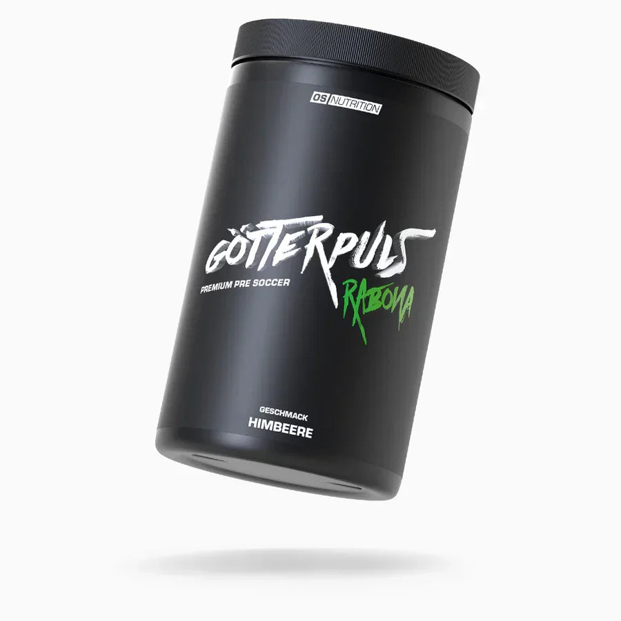 Götterpuls Rabona - Premium Pre Soccer 600g / Fußballer Booster - Supplement Support