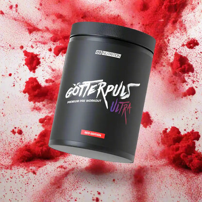Götterpuls Ultra Red Edition – Premium Pre Workout Booster mit rotem Pulver