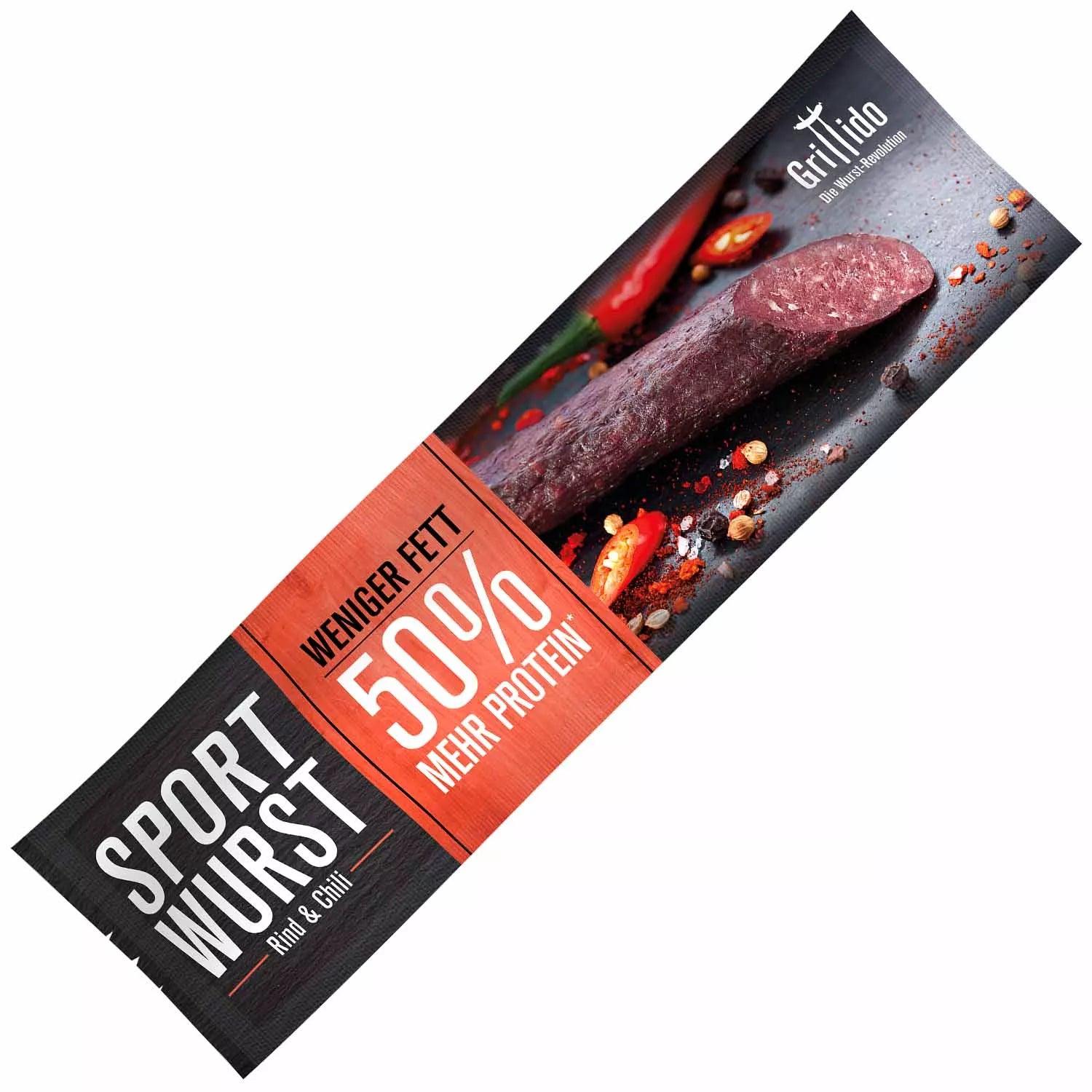 Grillido SPORTWURST 20g - Supplement Support