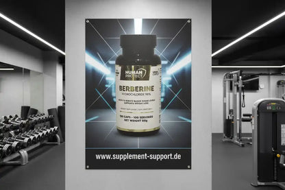 Berberin Hydrochlorid 98% Kapseln für Blutzucker & Gewichtsmanagement im Fitnessstudio