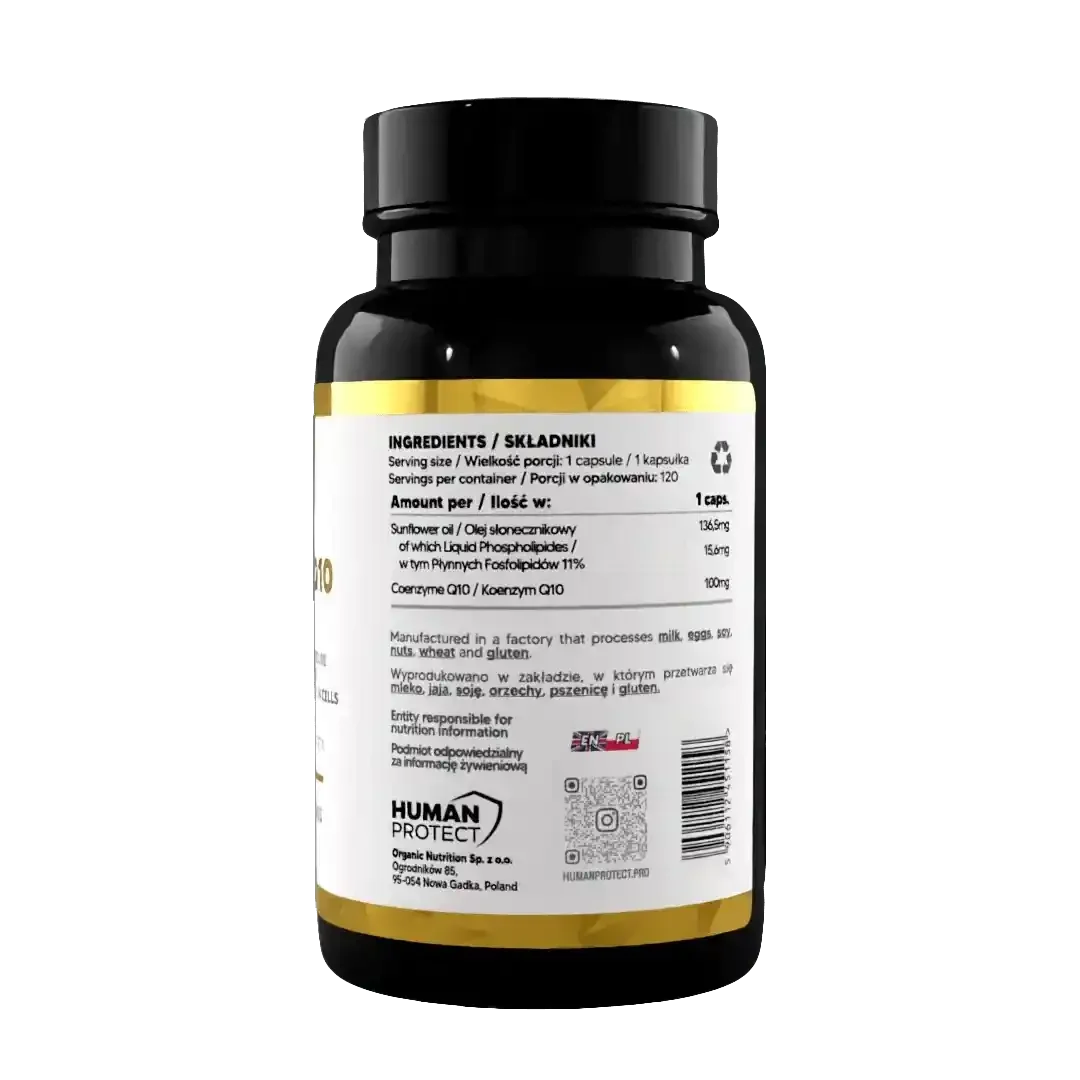 HP Coenzym Q10 100mg - 120Kap. - Supplement Support