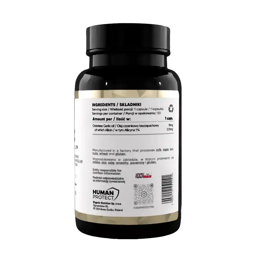 HP Knoblauch 120 Kapseln. - Supplement Support